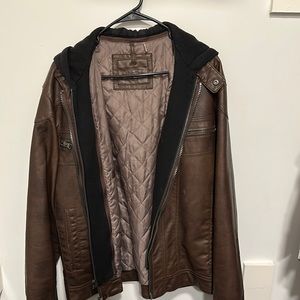 Calvin Klein leather jacket